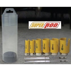 Super Rod Hole Saw Kits