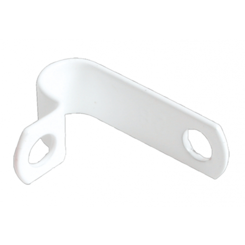 White AP P Style Wrap Around Clips