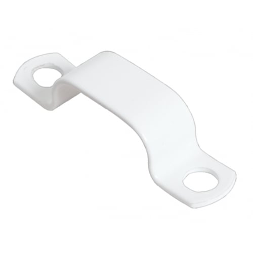 White AP Single/Double Saddle Clip