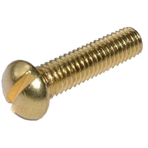 2BA Machine Screws Brass 