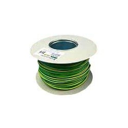 Robson 2.0mm PVC Green & Yellow Sleeving (Coil Of 100 Metres)