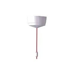 MK 3190RC WHI 6amp 2way Red Momentary Ceiling Switch