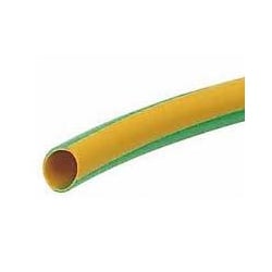 Robson 4.0mm PVC Green & Yellow Sleeving (10 Metre Hank)