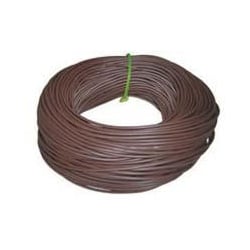 Robson 6.0mm PVC Brown Sleeving (Hank Of 50 Metres)