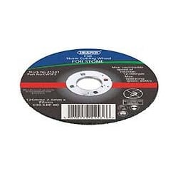 Draper 41546 flat 300mm x 3.5mm cutting disc for Stone