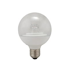 BELL 05726 7 Watt ES Warm White Clear Non-Dimmable 80mm Globe Lamp