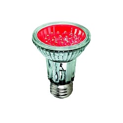 Crompton LEDPAR2024R 24 LED 1.5 Watt Red PAR20 ES Lamp