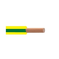 0.75mm Tri-Rated BS6231 Green and Yellow Cable (100 Metre Coil)