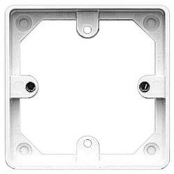 MK K2134WHI 1 Gang 20mm Deep Mounting Frame