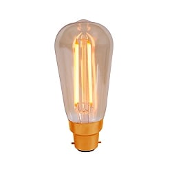 BELL 01461 4 Watt BC (B22d) 2000k Ultra Warm White Squirrel Cage Lamp