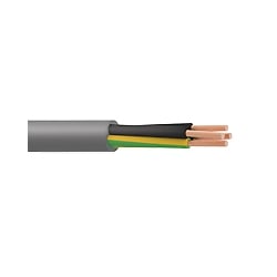 0.75mm YY 5 Core PVC Grey Control Flexible Cable - Cut To Metre