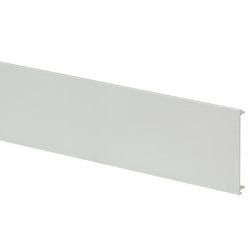 MK VP100WHI Prestige 3D Flat Dado & Skirting Cover White 3m.Length