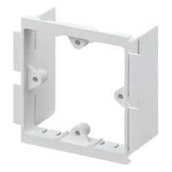 MK VP131WHI Prestige 3D Universal 1 gang accessory Frame 40mm Deep