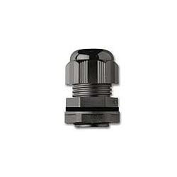 Wiska 10100612 20mm Black IP68 Sprint compression gland + locknut Pk=10