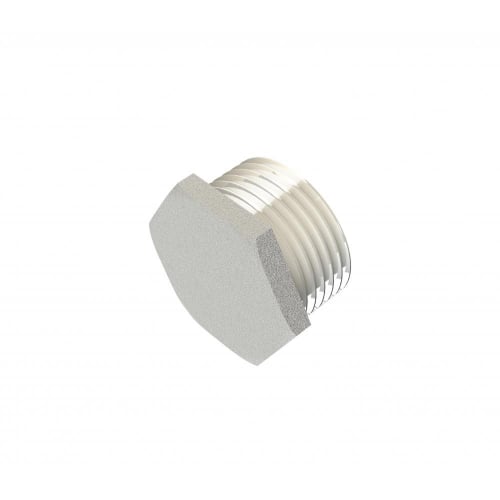 Metpro 25mm Galvanised hexagon head stopping plug