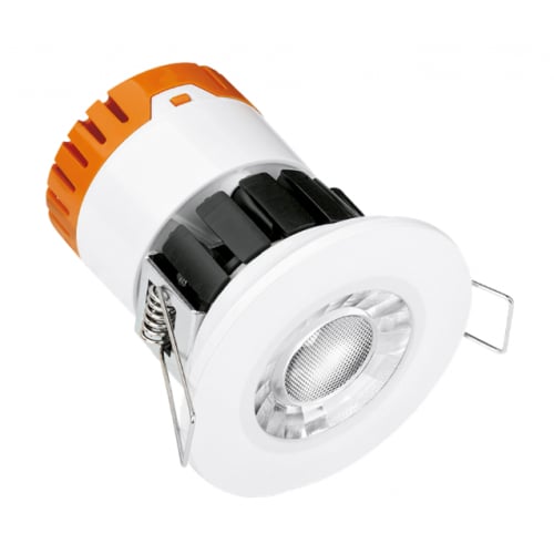 Aurora Enlite EN-DE8/30 LED Dimmable E8 8w IP65 Fire Rated Downlight 3000k Warm White