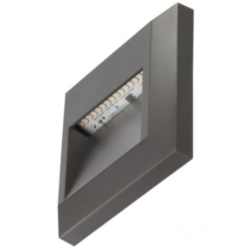 Timeguard LEDSL4DG 1.1 Watt Dark Grey Square LED Step Light