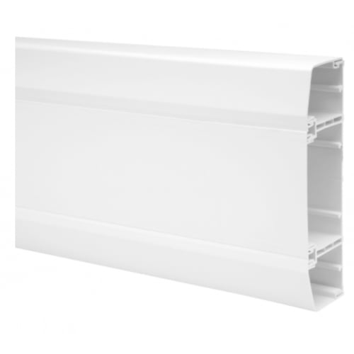 Marco MTD3 Apollo 3 compartment Dado Trunking White (3m Length)