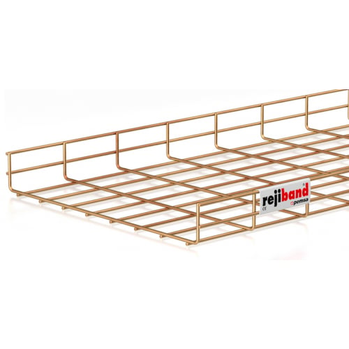 Pemsa Rejiband 60.222.400 400mm x 60mm Wire Basket Tray-3m Length