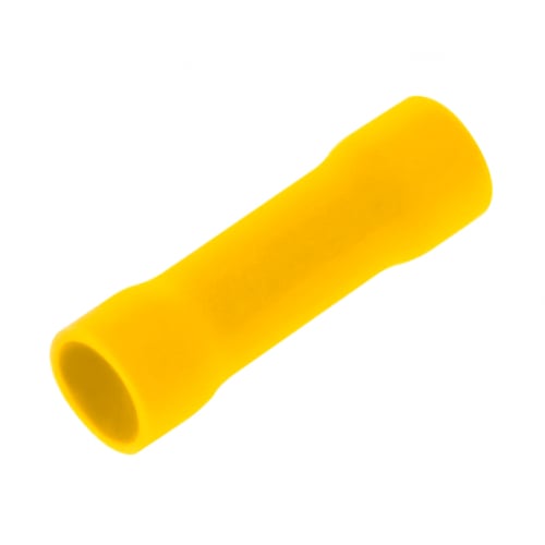 Unicrimp QYB Yellow Butt Connector (100 Pieces)