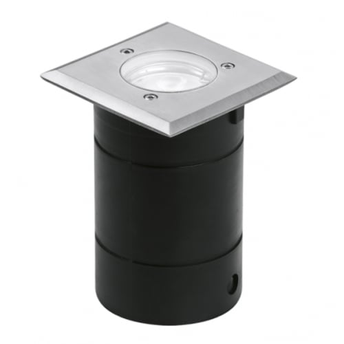 Aurora EN-WU022SS IP65 SS Square Walkover C/W GU10 lampholder