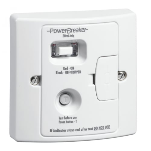 Powerbreaker H92WPAPN-C 13A Plastic RCD Connection Unit 30ma Passive