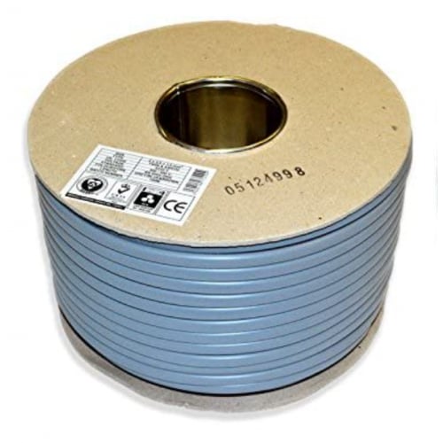 50 Metre Coil of 6.0mm 6242Y grey twin and earth cable