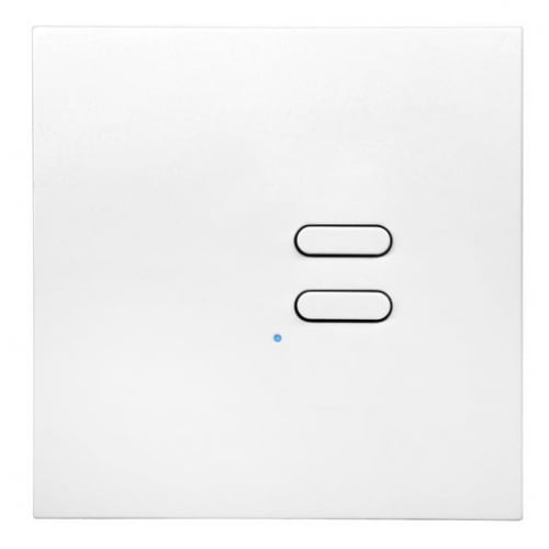 Wise Box WISEINTENSE2WH White Intense 2 Channel Wall Switch TVTXI868BB01MR