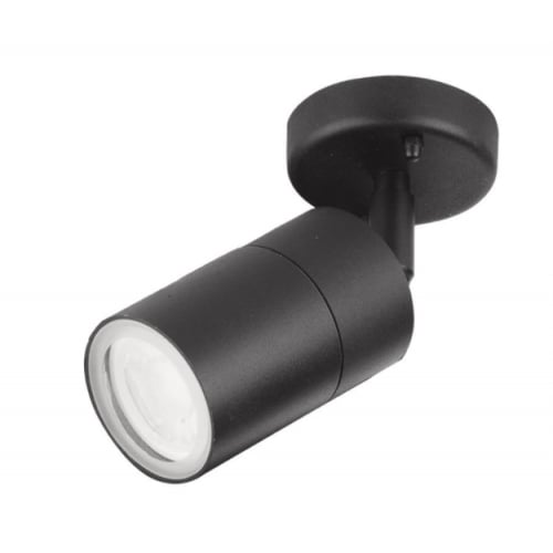 Aurora EN-WL1BLK Adjustable Wall Light IP44 Black