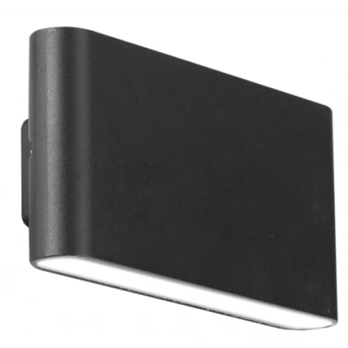 Aurora EN-WL82BLK/40 12w Up/Down Wall Light Black