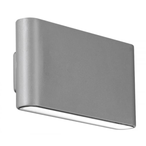 Aurora EN-WL82G/40 12w Up/Down Wall Light Grey