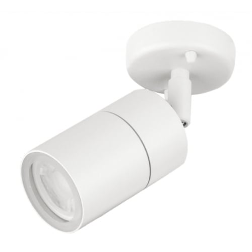 Aurora EN-WL1W Adjustable Wall Light IP44 White