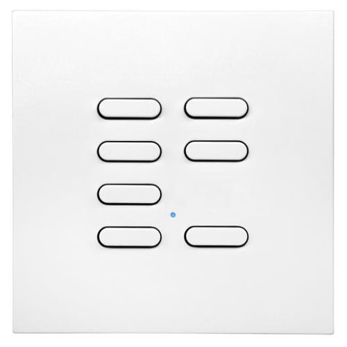 Wise Box WISEINTENSE7WH White Intense 7 Channel Wall Switch TVTXI868BB01MR