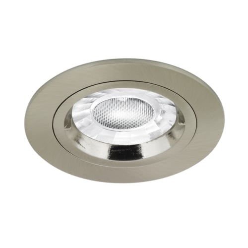 Aurora EN-DLM356SN Satin Nickel 240volt GU10 fixed downlight