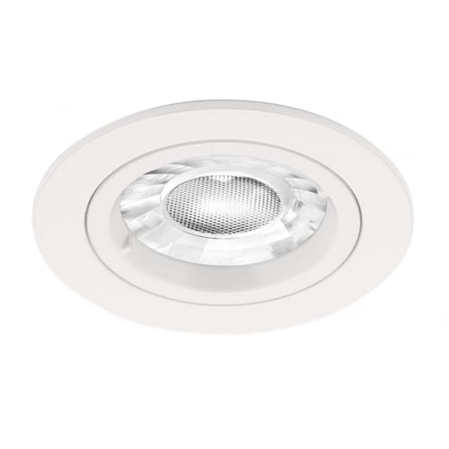 Aurora EN-DLM356MW Matt White 240volt GU10 fixed downlight