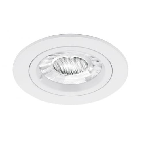 Aurora EN-DLM356W White 240volt GU10 fixed downlight