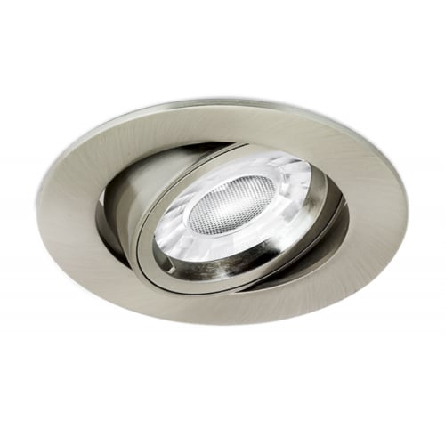 Aurora EN-DLM357SN Satin Nickel GU10 Adjustable Tilt Downlight