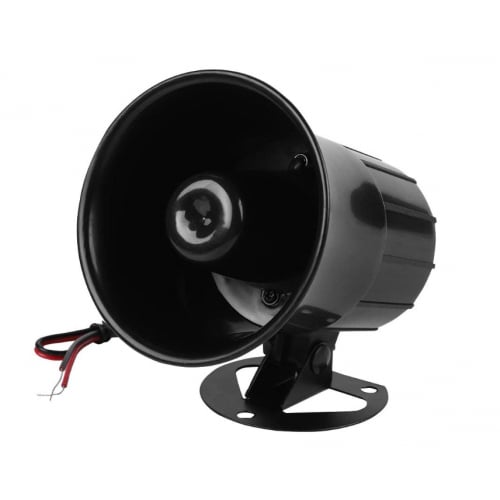 ES-626 6-12vDC Horn Speaker Black