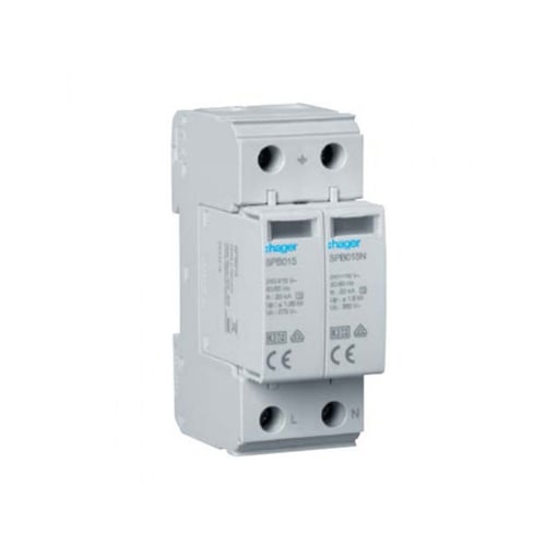 Hager VME02SPD CU Surge Protection Kit T2 SPD