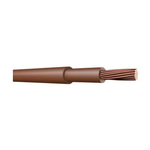 25mm 6181YH/19S Brown 19 Strand Flexitail per metre