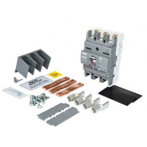 Hager JN223BS 250a 3 Pole Isolator Incomer Kit