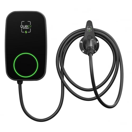 Rolec EVON0095 Qubev Smart 7.4kw EV Charger 5m Tethered