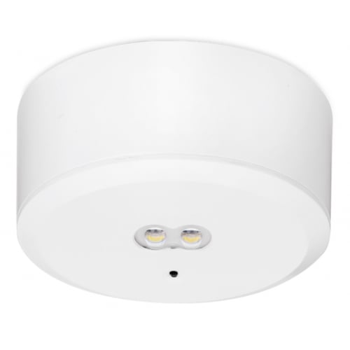 Aurora EN-EMDLST 3w LED Surface/Flush Self Test Emergency Downlight