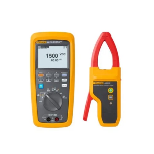 Fluke 283FC/PV 1500v AC/DC TRMS Solar Digital Multimeter and Wireless Current Clamp Kit